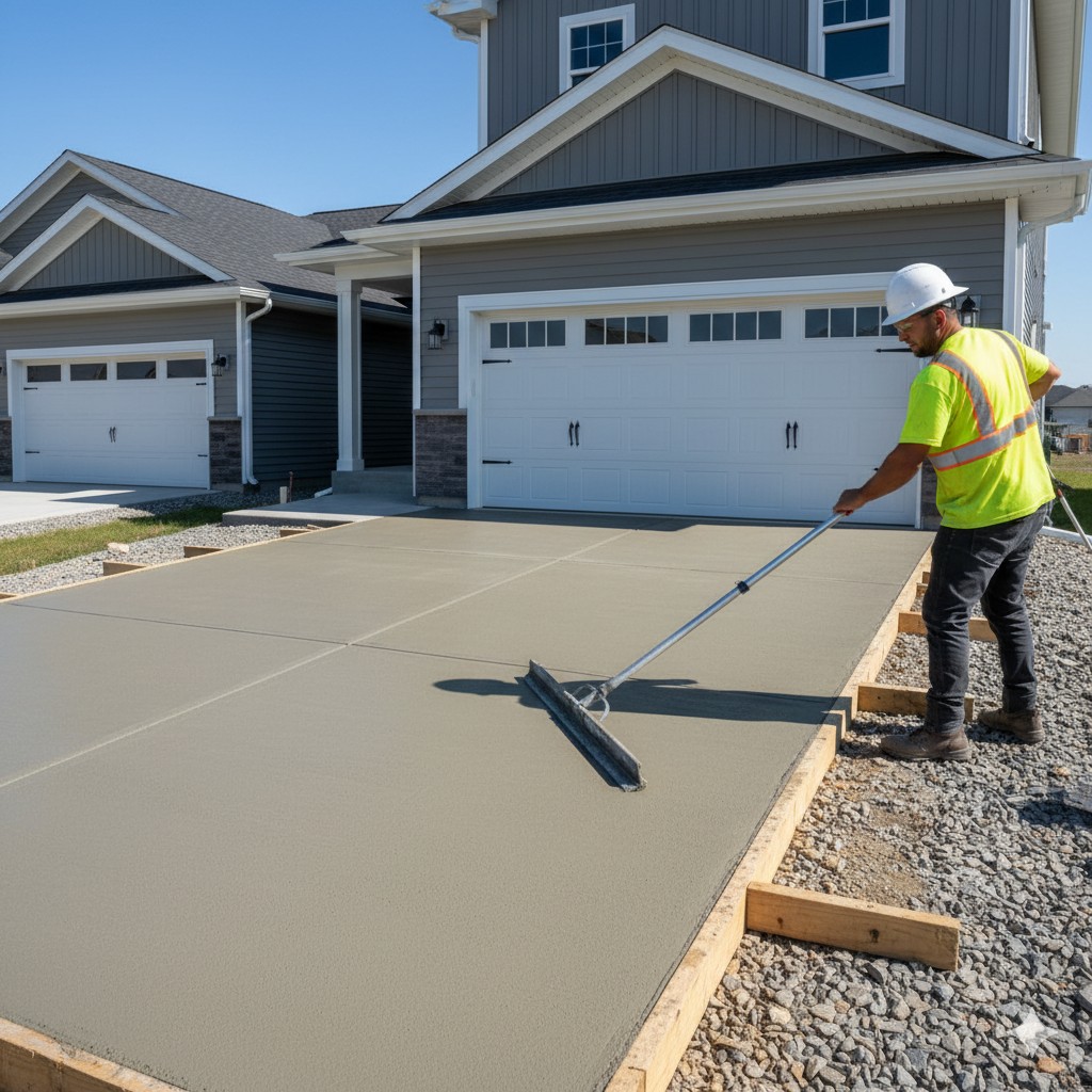 Concrete Driveway Installation